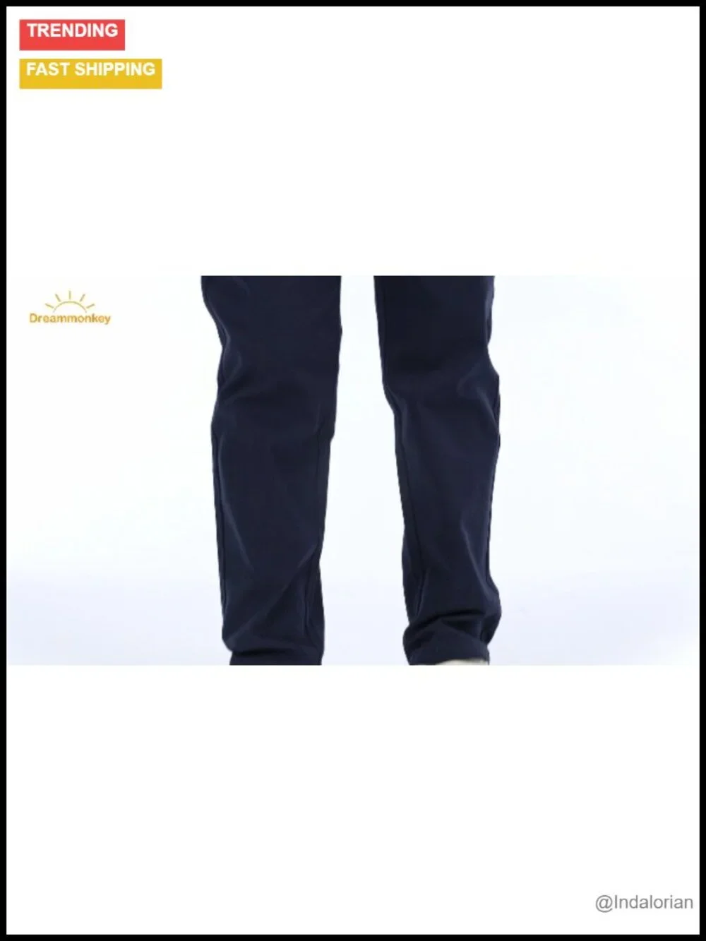 Boys' Stretch Chino Pants - Pull-On Elastic Waist School Uniform Pants